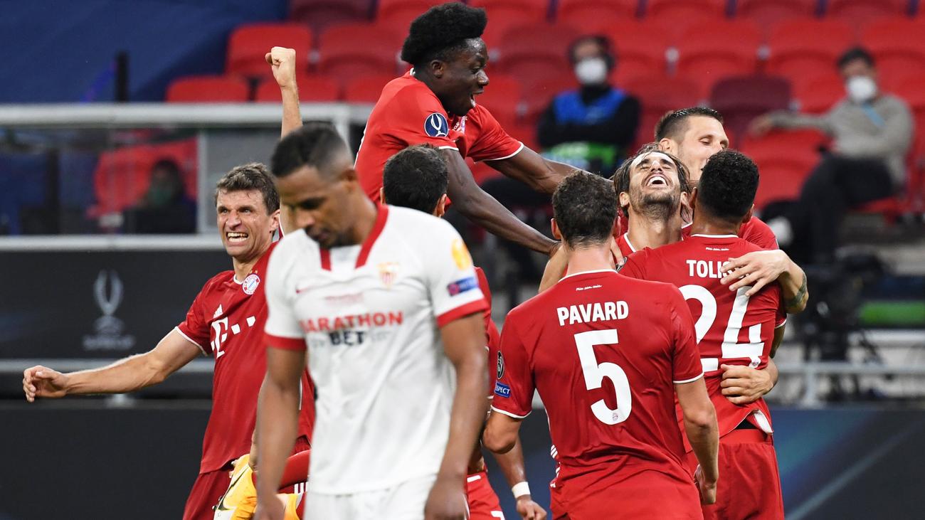 Uefa-Supercup: Bayern München gewinnt Finale gegen FC ...