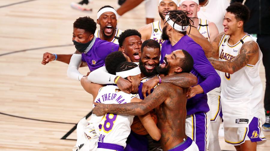 Basketball Los Angeles Lakers Gewinnen Nba Zeit Online