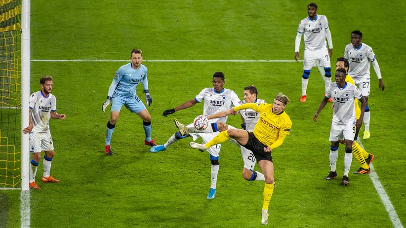 Champions League: Dortmund schlägt Brügge, Leipzig verliert in Paris