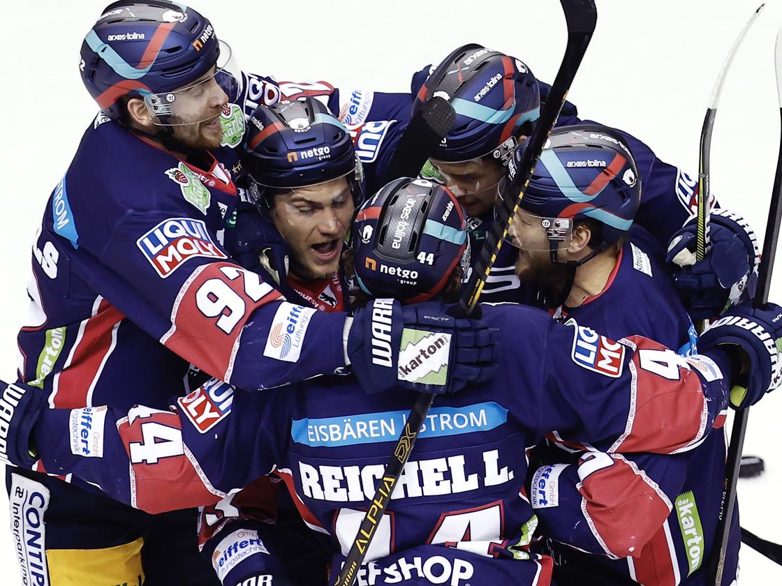 Eishockey Eisbären Berlin gewinnen zum achten Mal Deutsche Meisterschaft ZEIT ONLINE