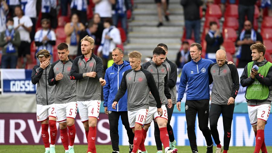 Christian Eriksen Danemark Verschiebt Training Kritik An Uefa Und Zdf Zeit Online