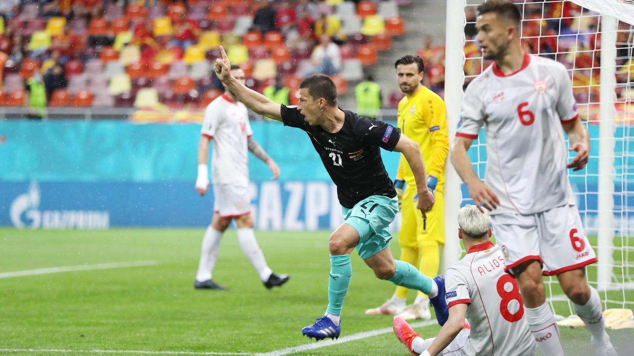 Fußball-EM: Österreich gewinnt gegen Nordmazedonien | ZEIT ...