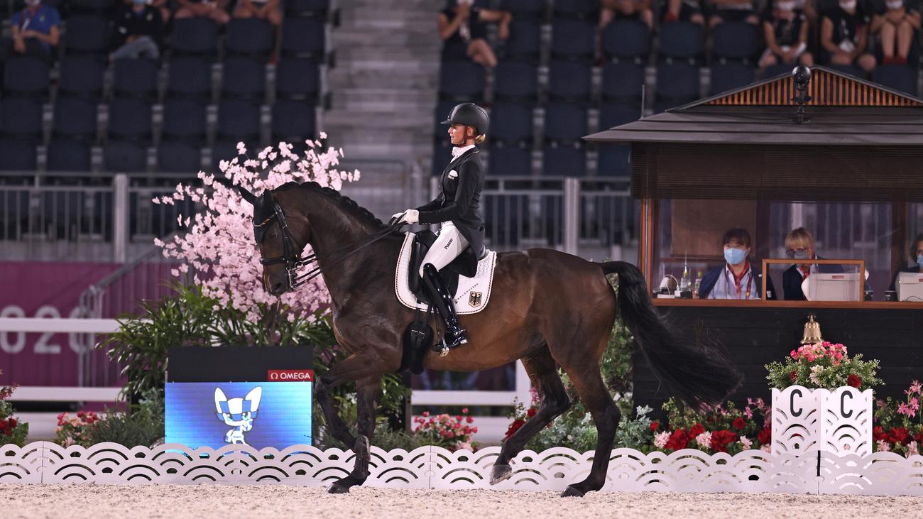 Reiten bei Olympia Jessica von BredowWerndl holt Gold im