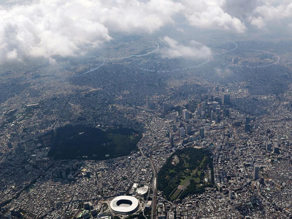 Olympiaeröffnungsfeier in Tokio Farbenfrohe Show vor fast leeren