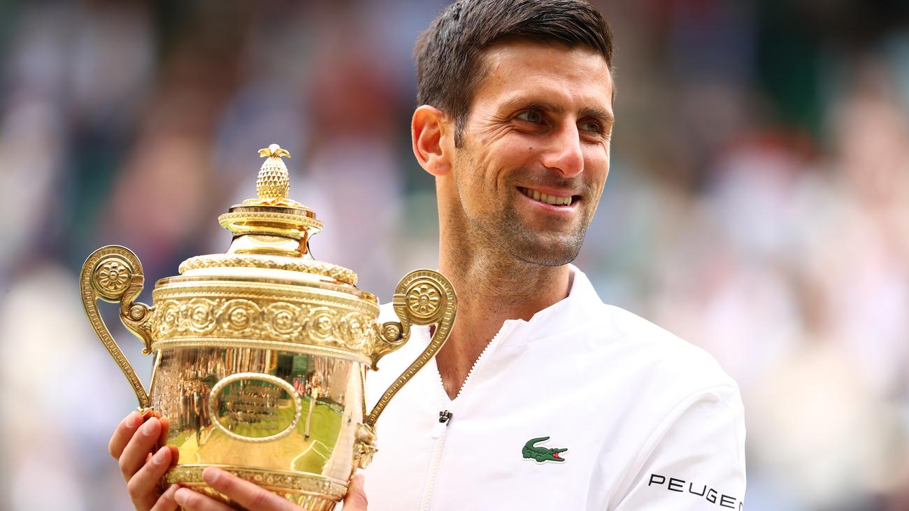 Tennis : Novak Đoković gewinnt zum sechsten mal Wimbledon ...