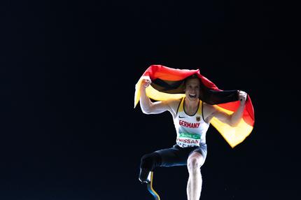 Der paralympische Weitspringer Markus Rehm 2016 in Rio