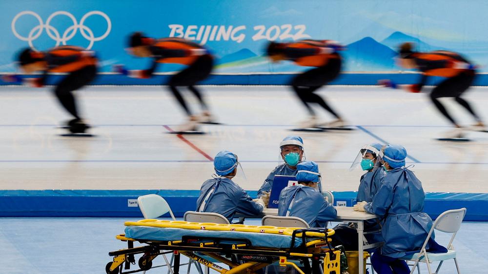 Covid bei Spitzensportlern: Training vor den Olympischen Spielen in Peking 