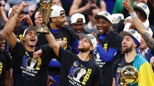 Basketball: Golden State Warriors gewinnen erneut den NBA-Titel