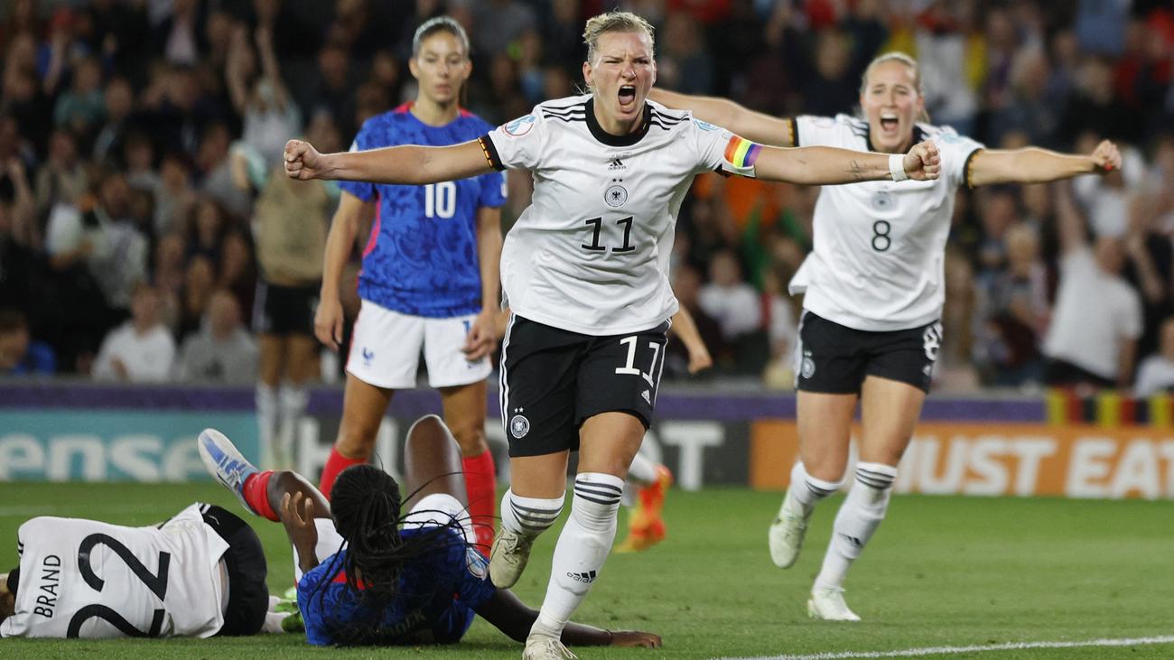 Fußball-EM 2022 Deutschland zieht ins EM-Finale ein ZEIT ONLINE