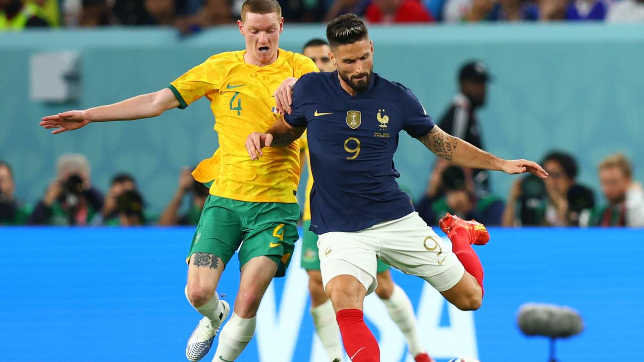 Fußball-WM 2022 Frankreich gewinnt deutlich gegen Australien ZEIT ONLINE