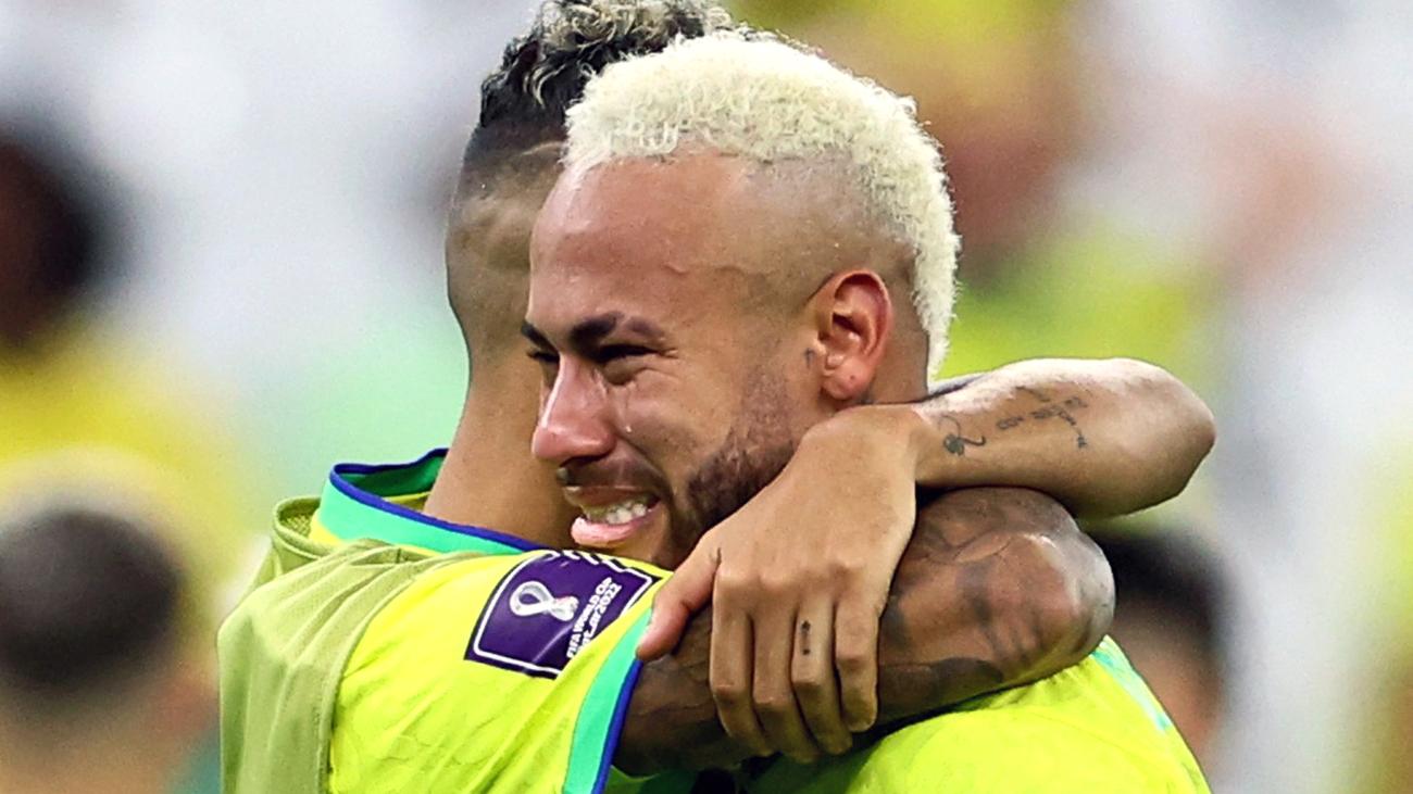 Fußball-WM Die Tränen Neymars ZEIT ONLINE