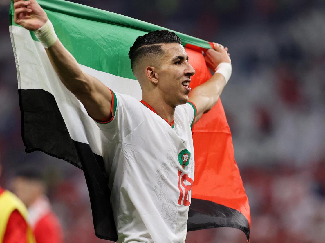 Palästina-Flaggen: Die Flagge dieser WM
