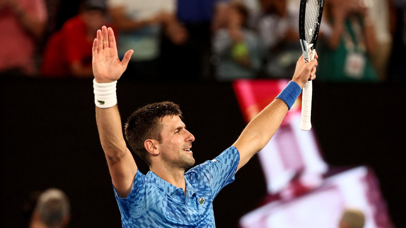 Tennis Novak Đoković steht im Finale der Australien Open ZEIT ONLINE