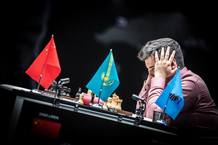 Der Gewinner der unübersichtlichen siebten Partie der Schach-WM: Jan Nepomnjaschtschi