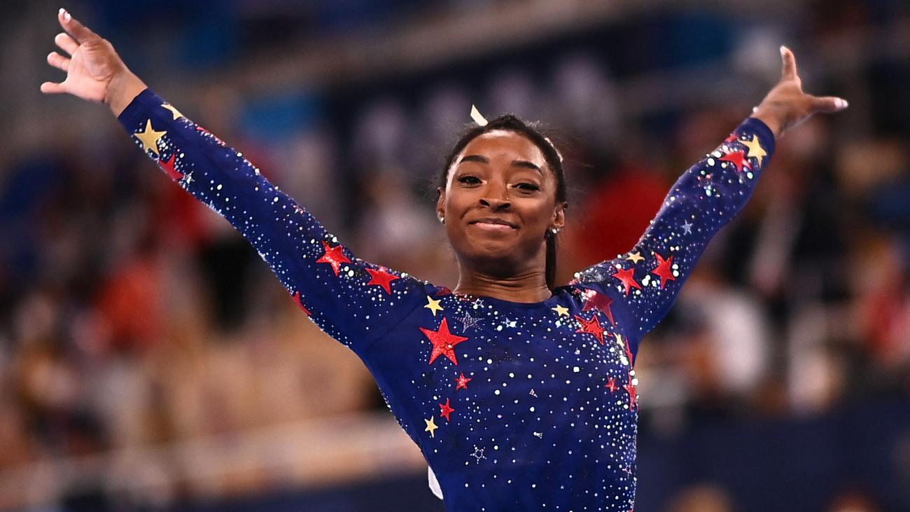 USTurnerin Simone Biles tritt erstmals wieder bei Wettkampf an ZEIT