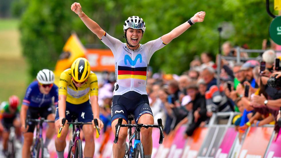 Tour de France Femmes Deutsche Meisterin Liane Lippert gewinnt die
