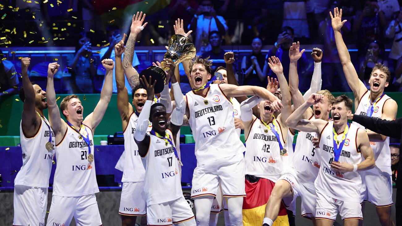 BasketballWM Deutschland nach Sieg gegen Serbien Weltmeister ZEIT