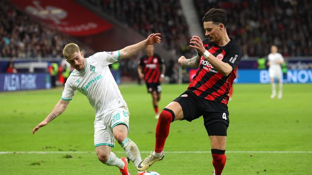 Bundesliga 28. Spieltag: Eintracht Frankfurt und Werder Bremen trennen sich unentschieden