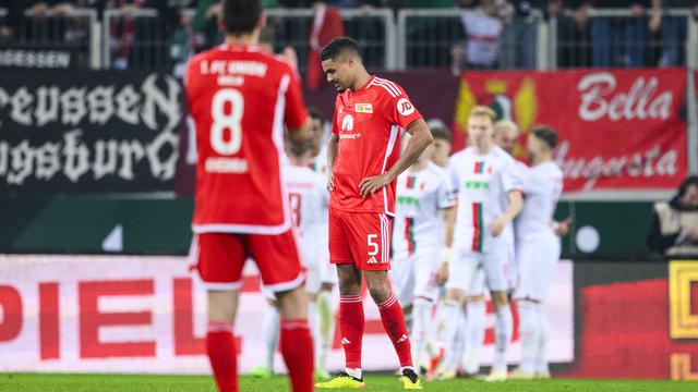 Bundesliga, 29. Spieltag – Freitag: Union Berlin verliert gegen FC Augsburg