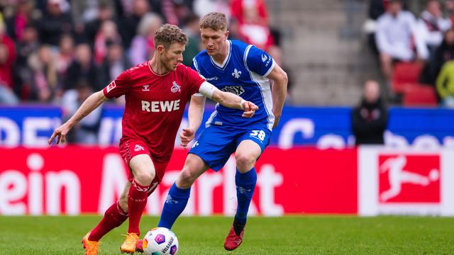 Bundesliga, 30. Spieltag: Darmstadt zögert drohenden Abstieg in Köln hinaus