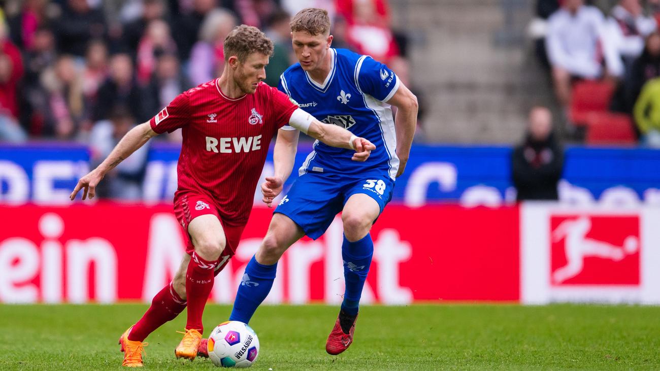 Bundesliga, 30e journée : Darmstadt retarde la menace de relégation à Cologne