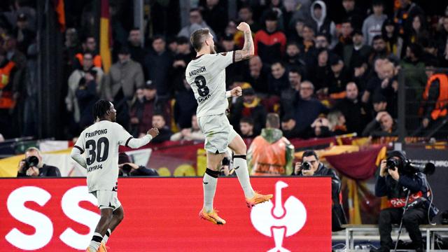 Europa League: Bayer 04 Leverkusen gewinnt gegen AS Roma erstes Halbfinalspiel