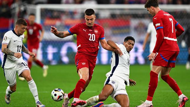 Fußball-EM, Gruppe C: England gewinnt knapp gegen Serbien
