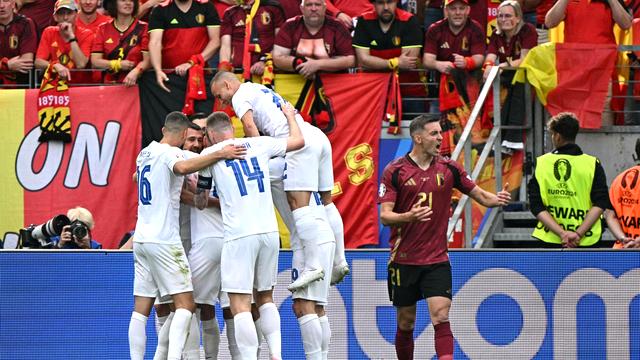 Fußball-EM, Gruppe E: Slowakei siegt gegen Belgien