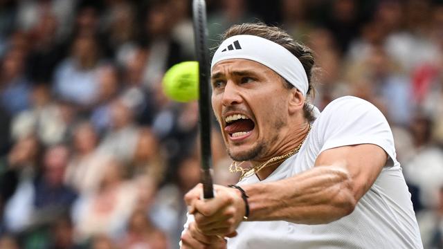 Tennis: Alexander Zverev erreicht Achtelfinale in Wimbledon