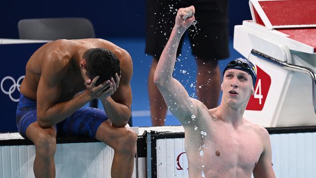 Olympische Spiele: Lukas Märtens holt Olympia-Gold über 400 m Freistil 