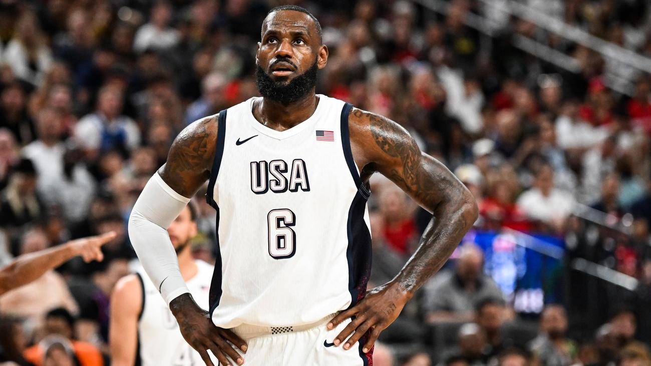 Olympische Spiele 2024 BasketballSuperstar LeBron James wird