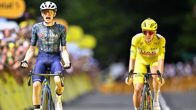 Tour de France: Jonas Vingegaard gewinnt schwierige Etappe im Zentralmassiv