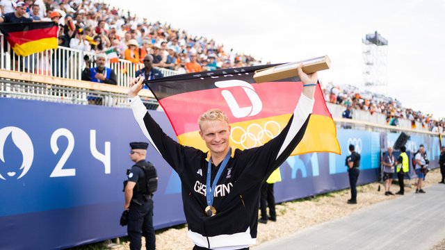 Gold für Oliver Zeidler: Le Kaiser im Ruderboot