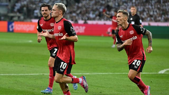 Bundesliga: Leverkusen holt Last-Minute-Sieg beim Bundesliga-Auftakt