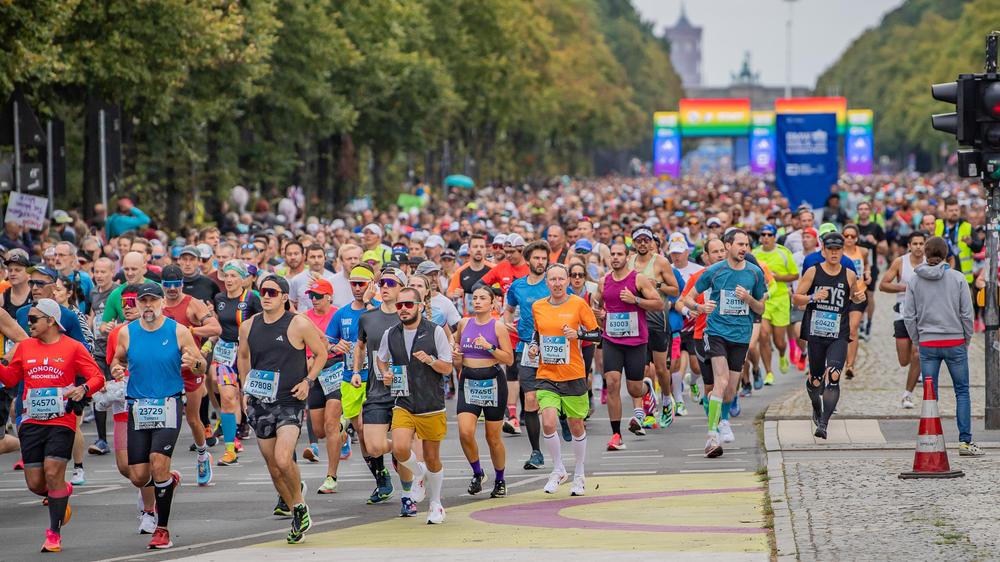 Marathonsprint: 60.000 sprints op de Marathon van Berlijn mit.