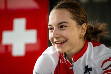 Radsport: Muriel Furrer während der UCI Road Cycling World Championships in Zürich 2024