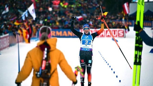 Wintersport: Deutsche Biathletinnen siegen beim Weltcup in Ruhpolding