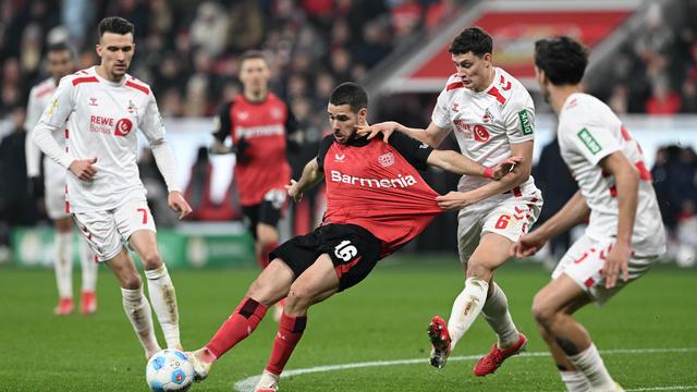 DFB-Pokal Viertelfinale: Leverkusen rettet gegen Köln spät das Weiterkommen