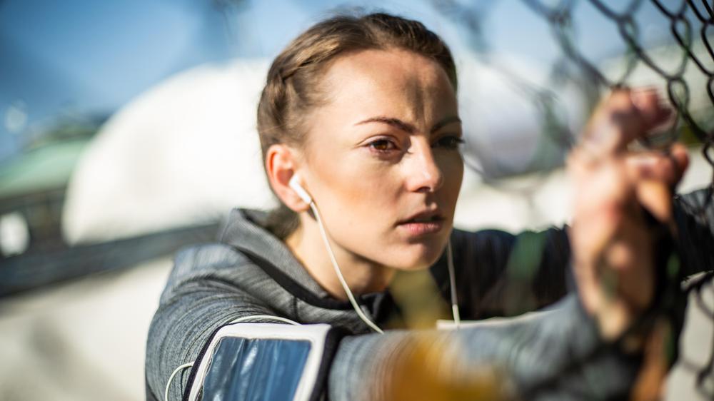 Person doing sport