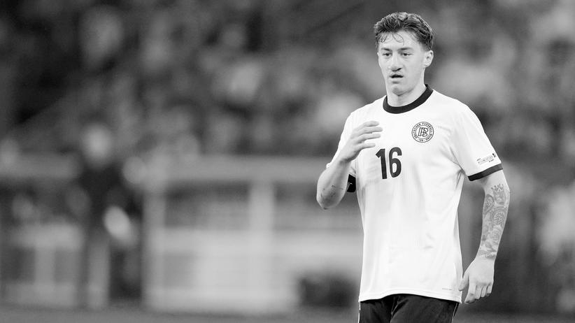 Angelo Stiller in action for <a href=