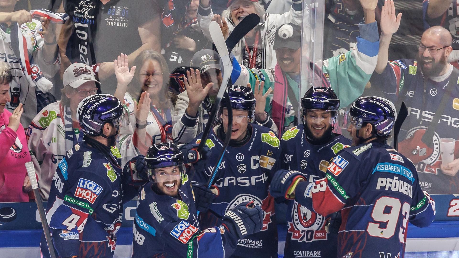 Eishockey: Eisbären Berlin zum elften Mal deutscher Eishockeymeister