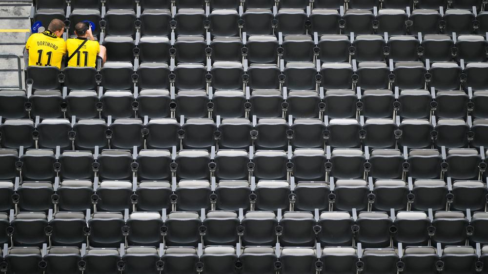 Klub-WM: Fans von Borussia Dortmund beim Spiel gegen Fluminense