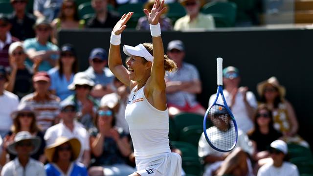 Tennis: Laura Siegemund steht erstmals im Achtelfinale von Wimbledon