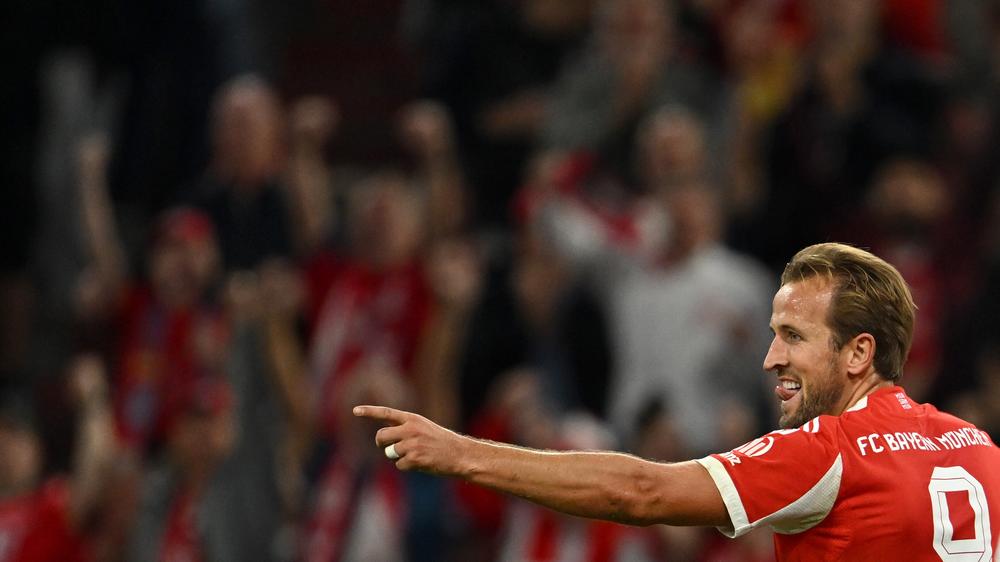 Bayern München: Harry Kane, zu gut für die Leipziger Abwehr