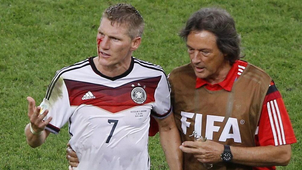 Laudatio auf Bastian Schweinsteiger: Bastian Schweinsteiger im WM-Finale 2014 in Rio