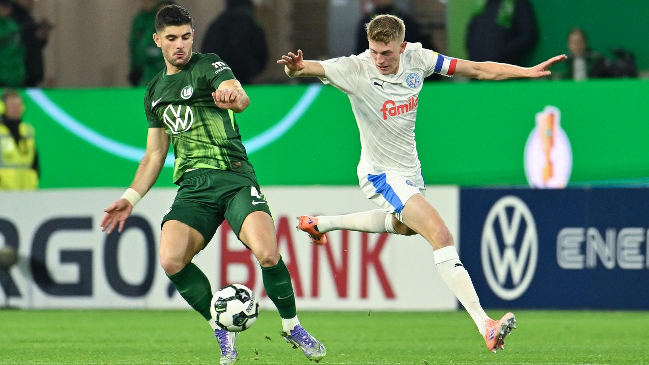 DFB-Pokal: Holstein Kiel wirft Wolfsburg aus dem Pokal