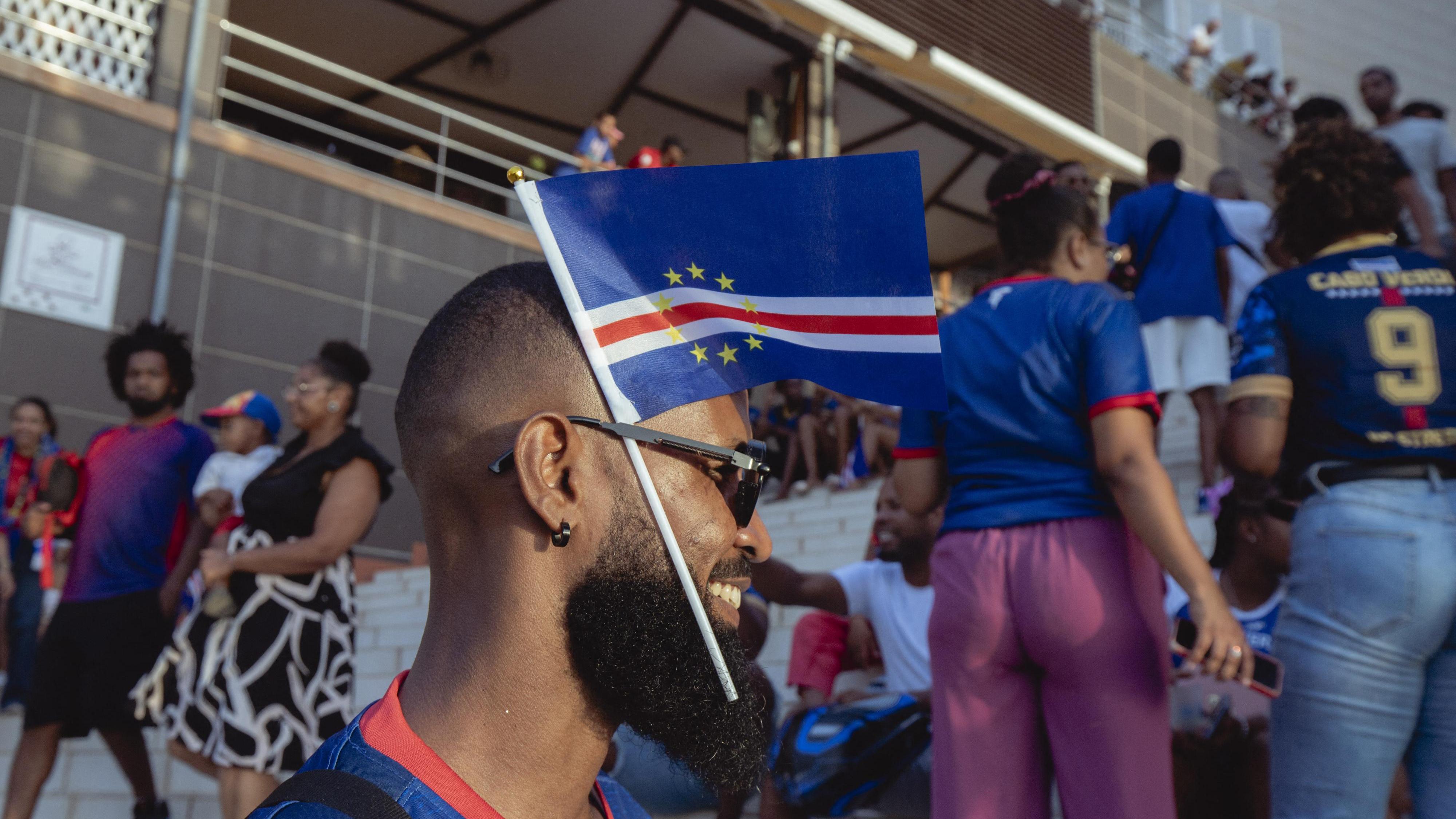 WM-Teilnehmer 2026: Kapverdische Fans beim Public Viewing