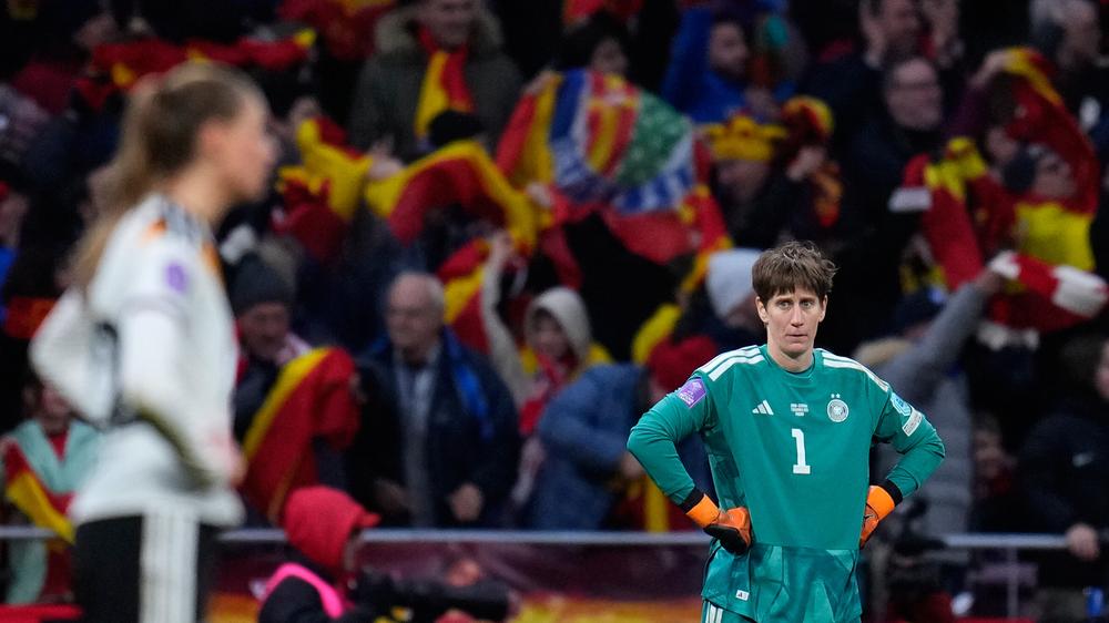 Nations League: Ann-Katrin Berger und Deutschland trafen auf einen Stärkeren.