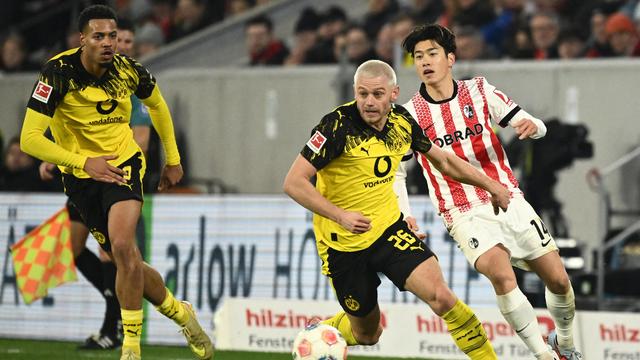 Bundesliga, 14. Spieltag – Sonntag: Zehn Dortmunder kommen in Freiburg nicht über Unentschieden hinaus