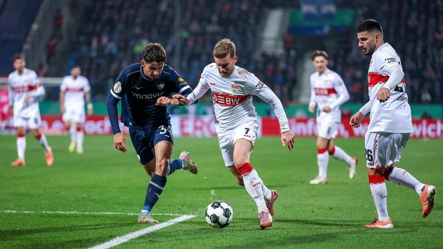 DFB-Pokal, Achtelfinale: Stuttgart gewinnt in Bochum, Freiburg wirft Darmstadt raus
